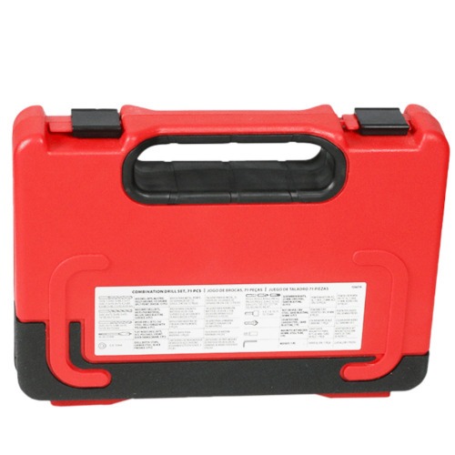 Jogo de acess�rios para furar e parafusar com 71 pe�as