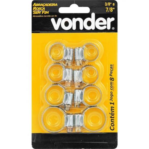 Abra�adeira a�o carbono rosca s/ fim 3/8