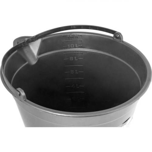 Balde plstico para concreto 12L com bico