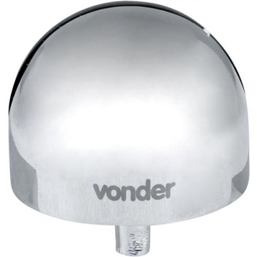 Fixador de porta cromado  