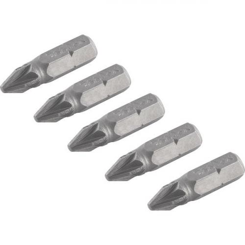 Jogo de bitz ponteira pozidrive encaixe 1/4