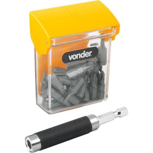 Jogo de bits encaixe sextavado 1/4