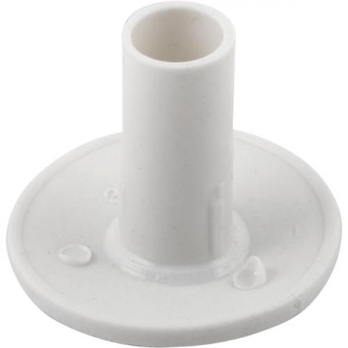 Bucha acabamento para cabos branca com 2 pe�as 