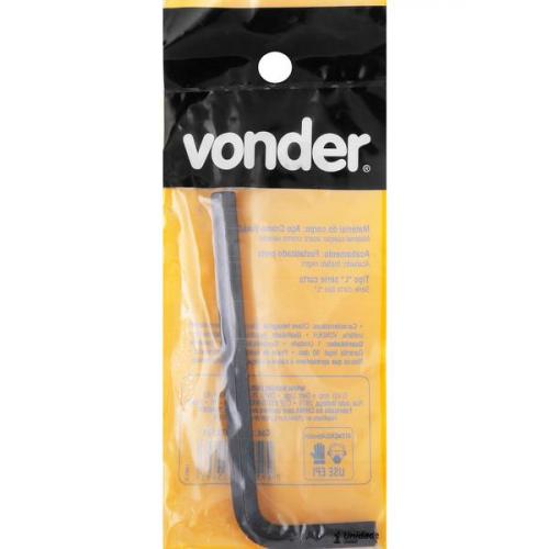 Chave allen 7 mm ao cromo vandio