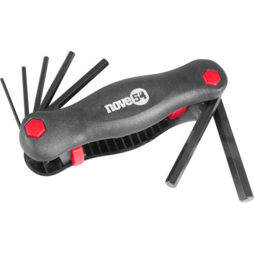 Jogo de chave allen 2 a 8 mm com suporte 7 pe�as