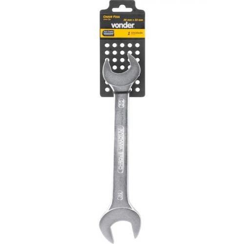 Chave fixa 30 x 32 mm, em ao cromo vandio