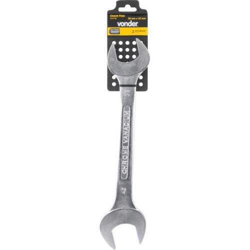 Chave fixa 38 x 42 mm em ao cromo vandio