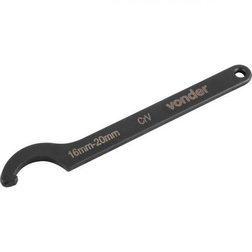 Chave gancho 16 a 20 mm ao cromo vandio  