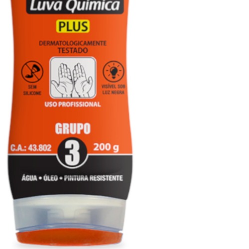 Creme protetor para a pele Luva química gr3 - 200g Creme protetor para a pele Luva química gr3 - 200g