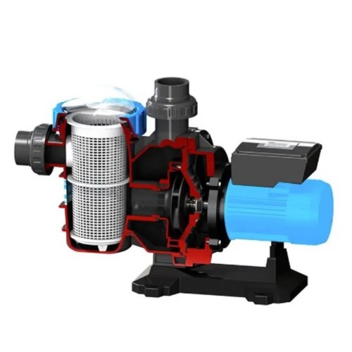 Motobomba 3/4 cv para piscinas de at 78 mil litros motor blindado - BMC-75  220V