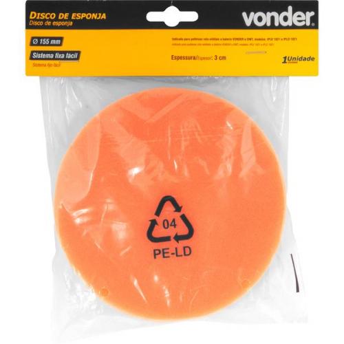 Disco de esponja 155 mm fixa f�cil - 6099155100