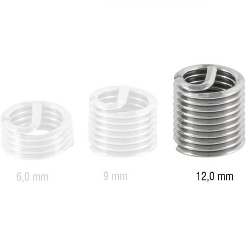 Inserto roscado M6 x 12 mm  