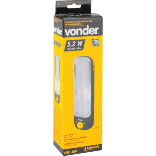 Lanterna recarregável de emergência bateria de lítio - LRE 350 Lanterna recarregável de emergência bateria de lítio - LRE 350