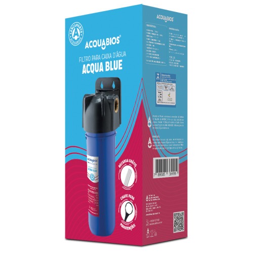 Filtro para caixa D'água com rosca metálica - Acqua Blue Filtro para caixa D'água com rosca metálica - Acqua Blue