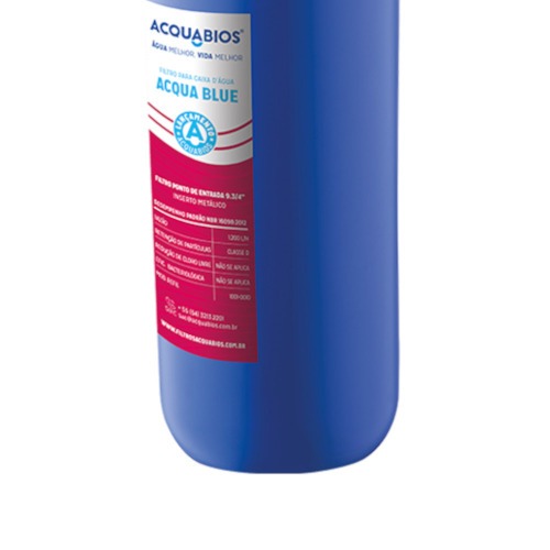 Filtro para caixa D'água com rosca metálica - Acqua Blue Filtro para caixa D'água com rosca metálica - Acqua Blue