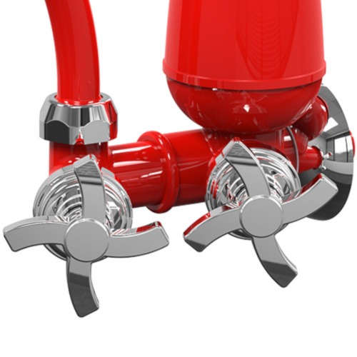 Torneira com filtro bica mvel de parede quadriseta - Acqua E05