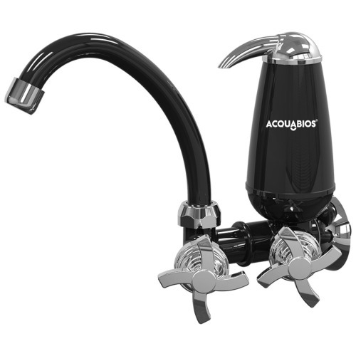 Torneira com filtro bica m�vel de parede quadriseta - Acqua E05
