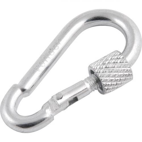 Mosqueto com trava roscada 4 x 40 mm