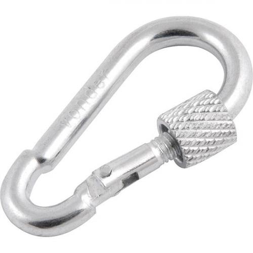 Mosquetão com trava roscada 5 x 50 mm Mosquetão com trava roscada 5 x 50 mm