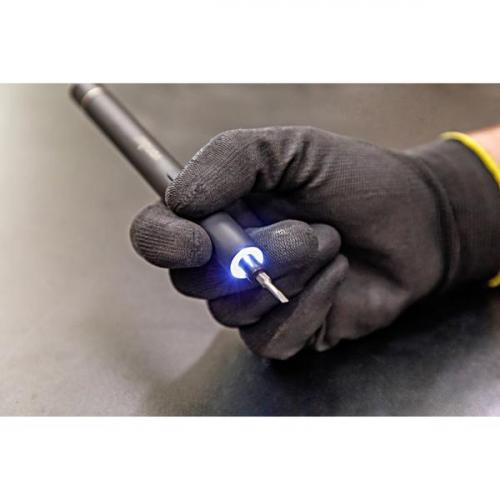 Parafusadeira de precis�o para celulares e eletr�nicos a bateria com estojo e 19 bits