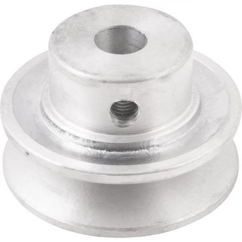 Polia de alum�nio 1 canal perfil A 60 mm com furo de 1/2