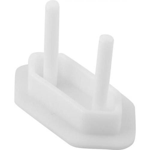 Protetor de tomada branco com 3 peças Protetor de tomada branco com 3 peças