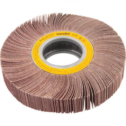 Roda de lixa150 mm x 25 mm sem haste gro 120 