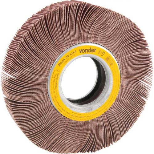 Roda de lixa150 mm x 25 mm sem haste gro 120 