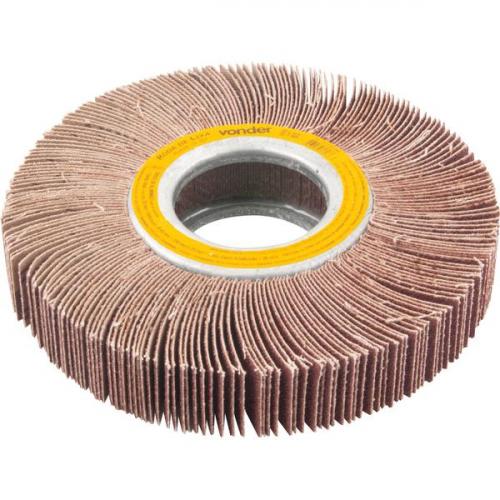 Roda de lixa 150 mm x 25 mm sem haste gro 80 