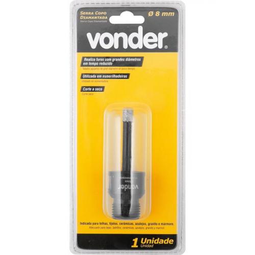 Serra copo diamantada 8 mm para esmerilhadeira - 36.17.200.008 Serra copo diamantada 8 mm para esmerilhadeira - 36.17.200.008