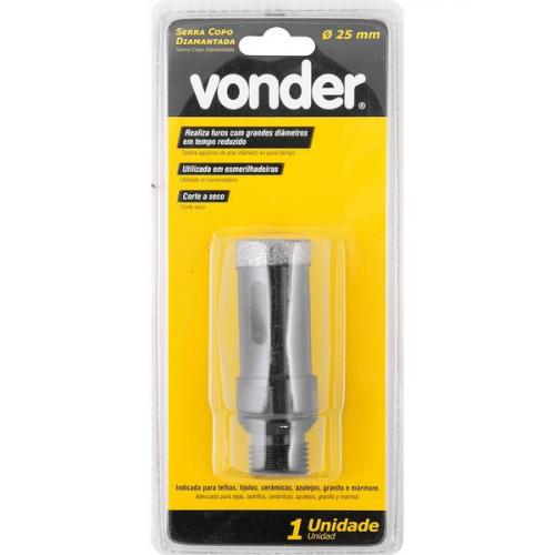 Serra copo diamantada 25 mm para esmerilhadeira - 36.17.200.025 Serra copo diamantada 25 mm para esmerilhadeira - 36.17.200.025