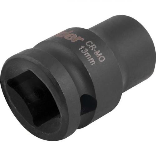 Soquete sextavado de impacto 13 mm encaixe 1/2