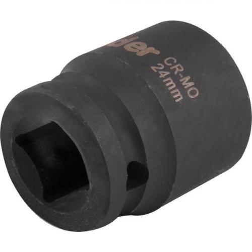 Soquete sextavado de impacto 24 mm encaixe 1/2