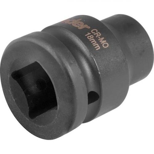 Soquete sextavado de impacto 18 mm encaixe 3/4