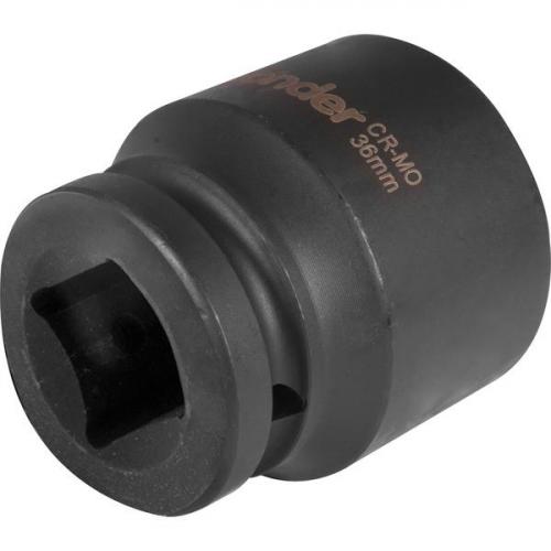 Soquete sextavado de impacto 36 mm encaixe 3/4
