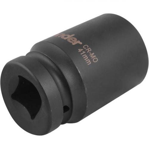 Soquete sextavado de impacto longo 41 mm encaixe 1 Soquete sextavado de impacto longo 41 mm encaixe 1