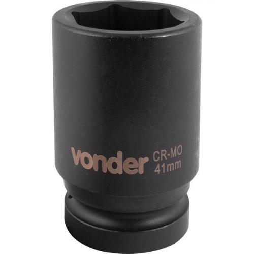 Soquete sextavado de impacto longo 41 mm encaixe 1 Soquete sextavado de impacto longo 41 mm encaixe 1