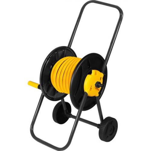 Suporte para mangueira com rodas sem mangueira  