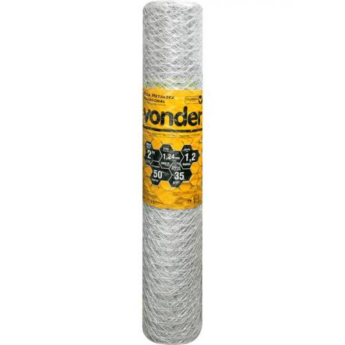 Tela metálica hexagonal para galinheiro malha 2 Tela metálica hexagonal para galinheiro malha 2