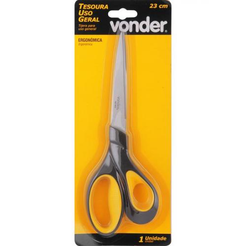Tesoura uso geral 23 cm ergonômica - 30.85.230.000 Tesoura uso geral 23 cm ergonômica - 30.85.230.000