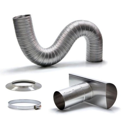 Kit de instalao para aquecedor a gs com duto 150x060 mm