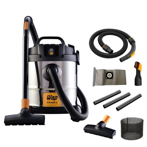Aspirador de p e liquido 1400 watts 12 L - GTW INOX 12  110V