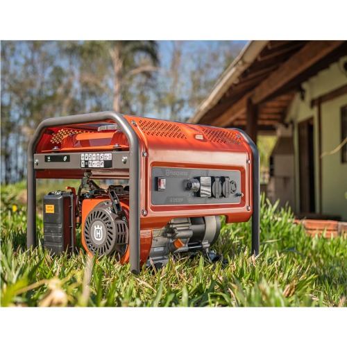 Gerador de energia 2,8 Kva a gasolina partida manual - G2500P 110V/220V Gerador de energia 2,8 Kva a gasolina partida manual - G2500P 110V/220V
