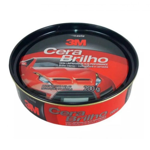 Cera automotiva auto brilho 200 g