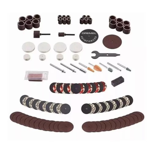 Kit de acess�rios para micro ret�fica com 110 pe�as - 709 