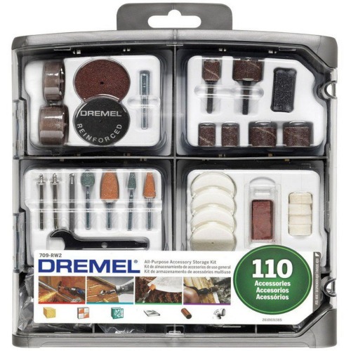 Kit de acess�rios para micro ret�fica com 110 pe�as - 709 