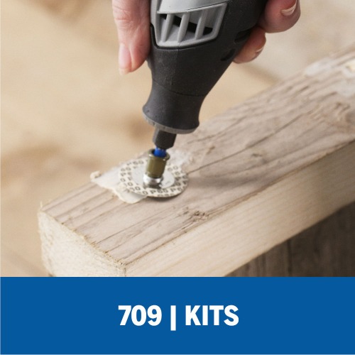 Kit de acess�rios para micro ret�fica com 110 pe�as - 709 