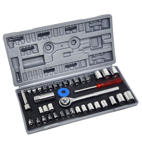 Jogo de soquete sextavado encaixe de 1/4 Jogo de soquete sextavado encaixe de 1/4