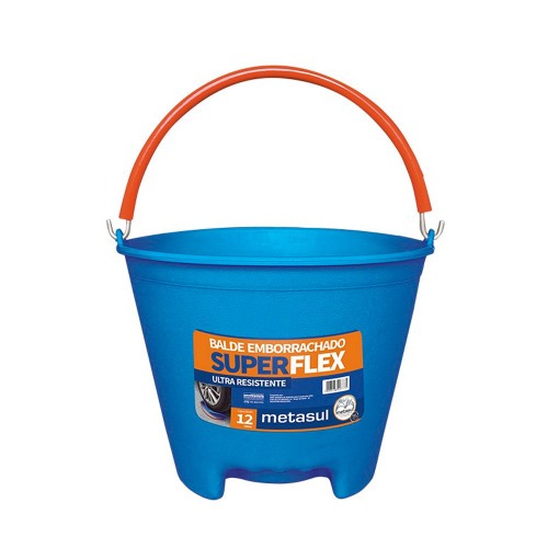 Balde emborrachado 12 litros ultra resistente - Superflex