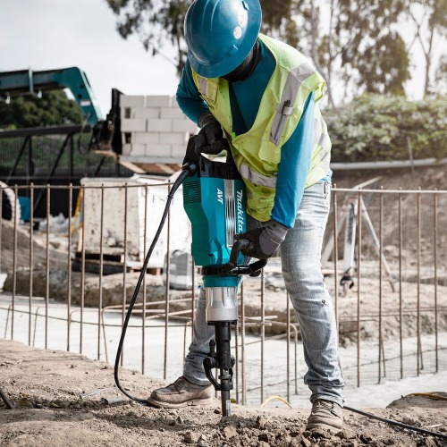 Martelo demolidor 1.850W 48,9 joules encaixe sextavado 28,6 mm com AVT - HM1512  220V